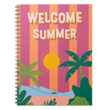 Welcome Summer Notebook
