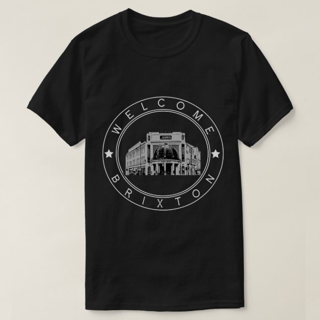 Welcome to Brixton Cult T Shirt Design from London (Design vorne)