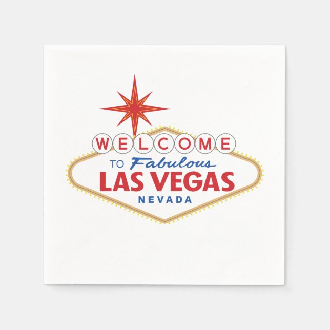 Welcome to Fabulous Las Vegas, Nevada, Serviette (Vorderseite)