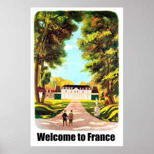 Welcome to France Poster