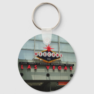 Welcome to Las Vegas Airport Sign Keychain Schlüsselanhänger