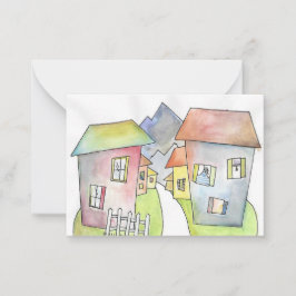 Welcome to Our Neighborhood! Mitteilungskarte