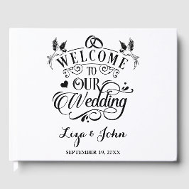 Welcome To Our Wedding Gästebuch