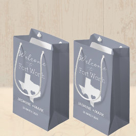 Welcome to Texas Fort Worth Custom Party Medium G Kleine Geschenktüte