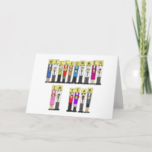 Welcome to the Team in German Karte