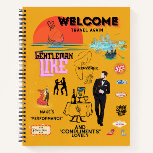 WELCOME TRAVEL AGAIN NOTIZBUCH