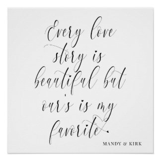 welcome wedding poster