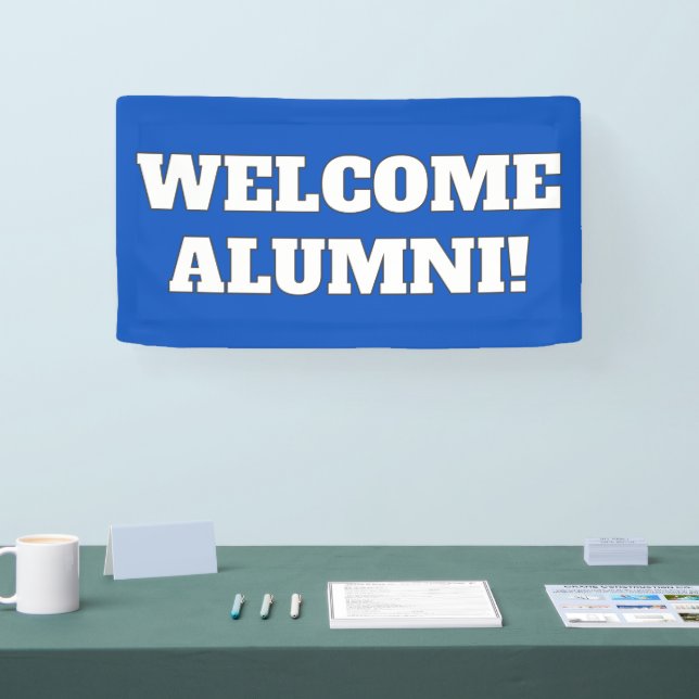 Welcome Zuhause Alumni Banner (Messe)