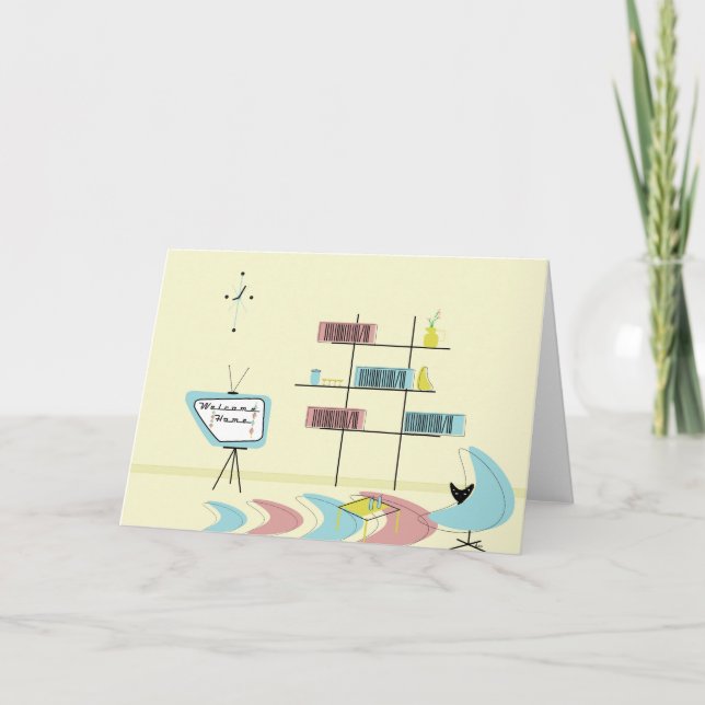 Welcome Zuhause Ankündigung (Vorderseite)