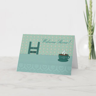 Welcome Zuhause Card Dankeskarte
