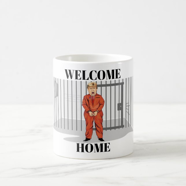 Welcome Zuhause Coffee Tasse (Mittel)