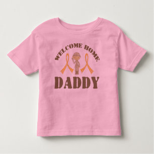 Welcome Zuhause Daddy Kleinkind T-shirt