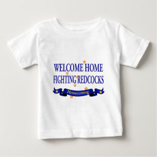 Welcome Zuhause Fighting Redcocks Baby T-shirt