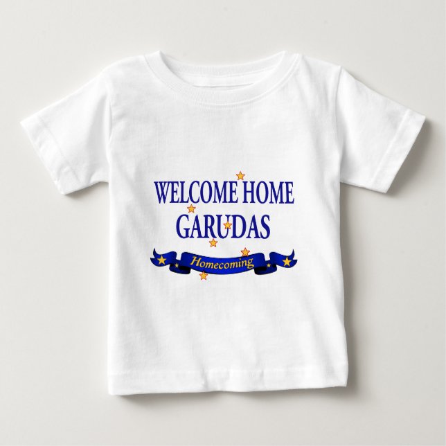 Welcome Zuhause Garudas Baby T-shirt (Vorderseite)