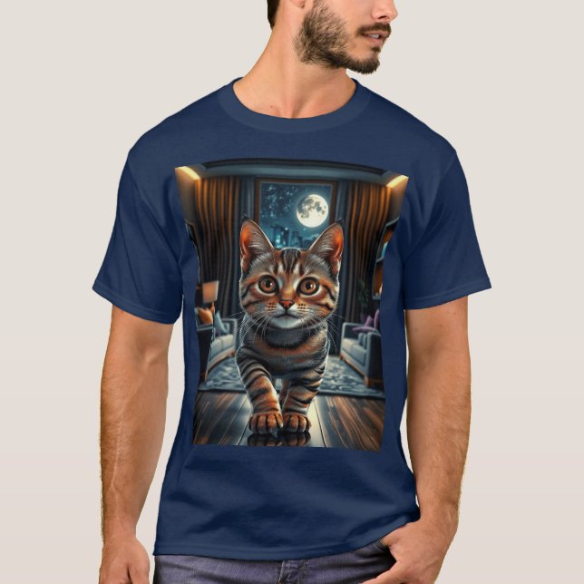 Welcome Zuhause KItty T-Shirt (Vorderseite)