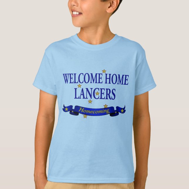 Welcome Zuhause Lancers T-Shirt (Vorderseite)