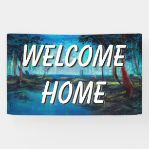 Welcome Zuhause Landswater-Banner Banner