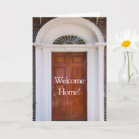 "Welcome Zuhause" Neue Zuhause-Faltgraukarte