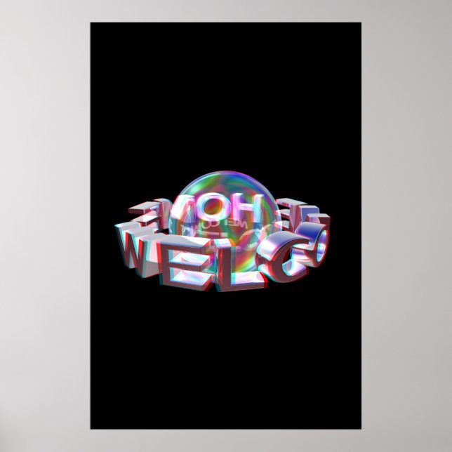 Welcome Zuhause Poster (Vorne)