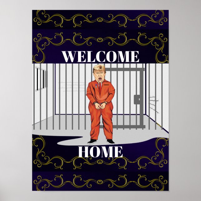 Welcome Zuhause Poster (Vorne)