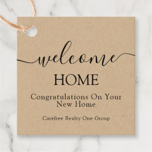 Welcome Zuhause Realtor Geschenkanhänger
