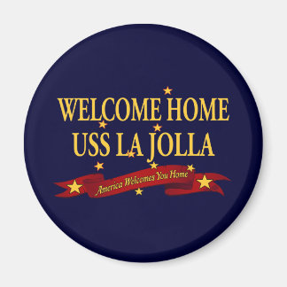 Welcome Zuhause USS La Jolla Magnet