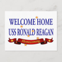 Welcome Zuhause USS Ronald Reagan