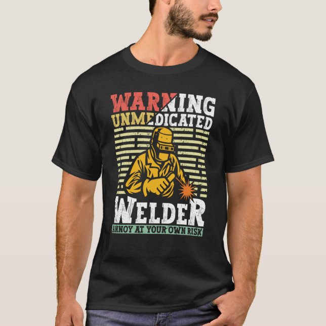Welder Apparel Welding Blacksmith Metal Worker for T-Shirt (Vorderseite)
