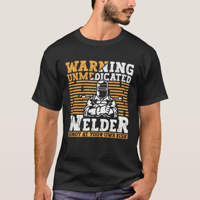 Welder Apparel Welding Blacksmith Metal Worker for T-Shirt (Vorderseite)