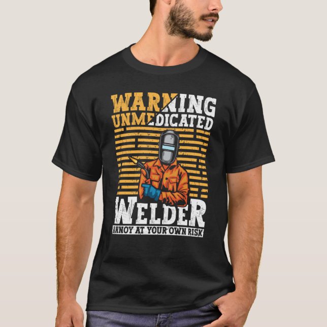 Welder Apparel Welding Blacksmith Metal Worker for T-Shirt (Vorderseite)