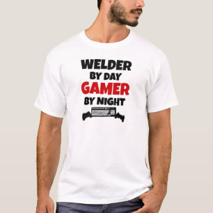 Welder by Day Gamer by Night T-Shirt