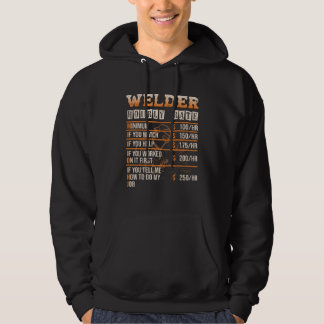 Welder Hourly Rate   Welder Hoodie