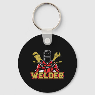 Welder Iron Metan Welding Profession Father Gift Schlüsselanhänger