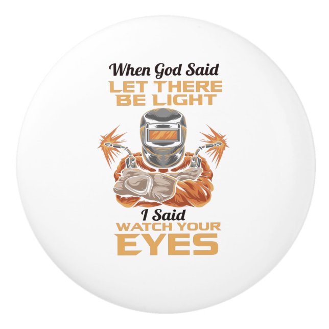 Welder Keramikknauf (Vorderseite)