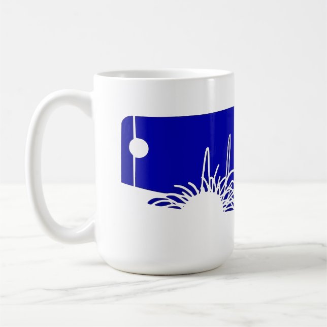 Welder League - Iconic Logo Style Welding Design Kaffeetasse (Links)