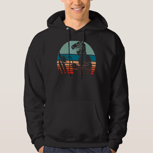 Welder Locksmith Worker 10 Hoodie (Vorderseite)