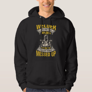 Welder mit einem High School-Diplom, um das zu rep Hoodie
