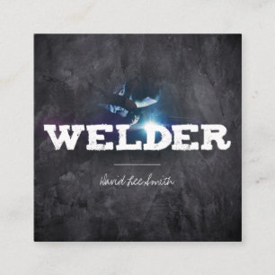 Welder Quadratische Visitenkarte