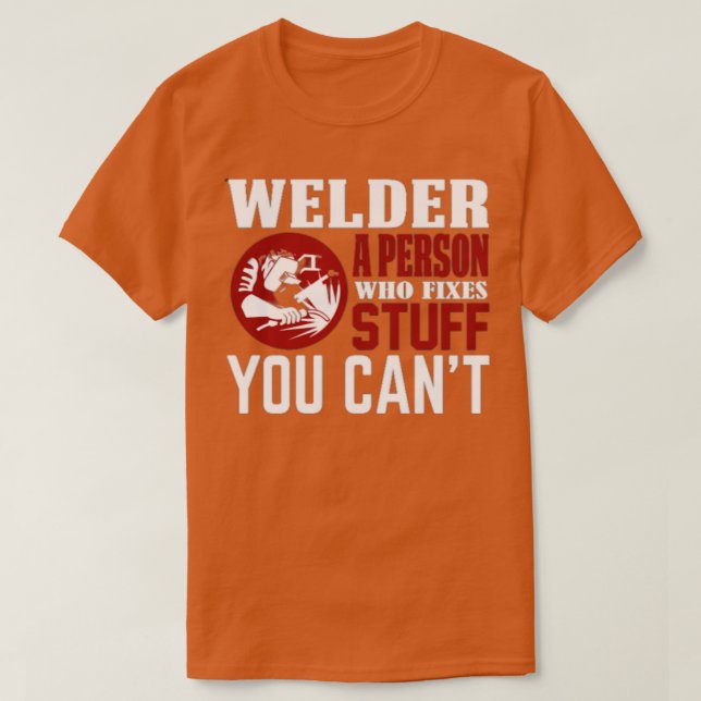 Welder-Shirt T-Shirt (Design vorne)