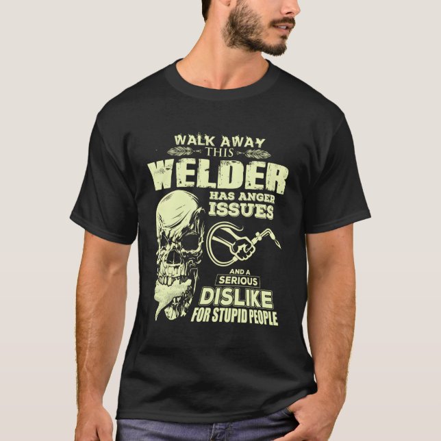 Welder Skull Welder T-Shirt (Vorderseite)
