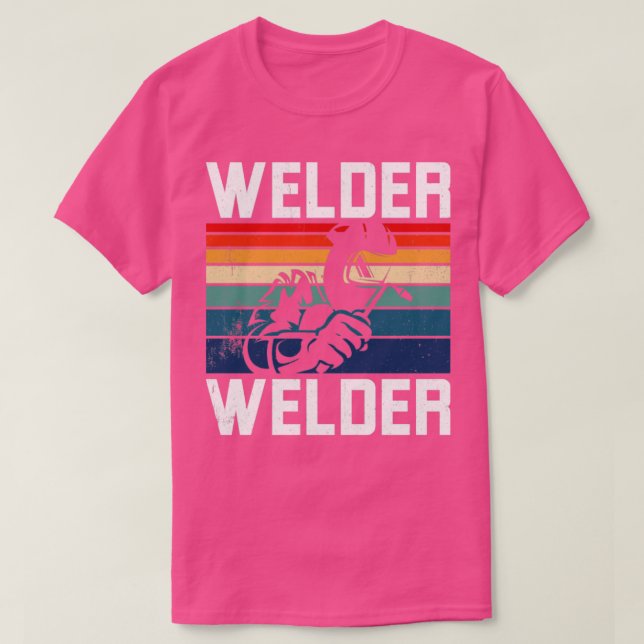 Welder Vintag Welder Retro T-Shirt (Design vorne)