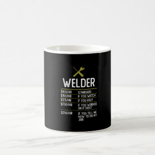 Welder Welding Geschenk Präsentation Idee Kaffeetasse