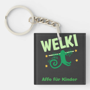 Welke der Affe Schlüsselanhänger