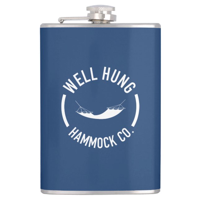 Well Hung Hammock Company Flachmann (Vorderseite)