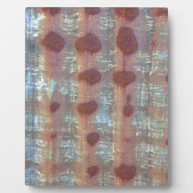 Wellblech Fotoplatte (Vorderseite)