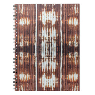 Wellbleche aus Blech Notizblock