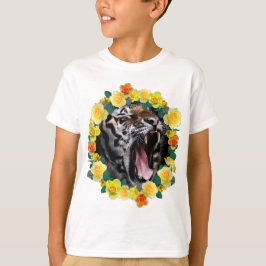 Wellcoda fantastisches Tiger-Knurren-wildes Tier T-Shirt