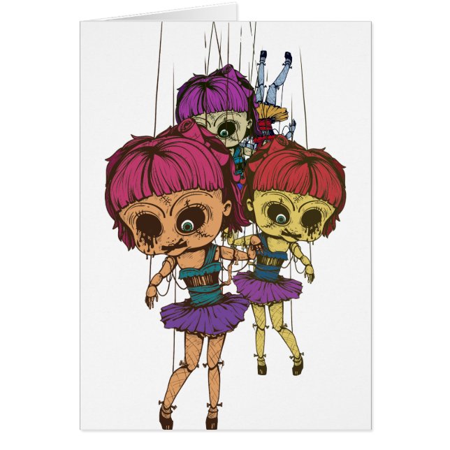 Wellcoda gruselige Freaky Puppen-schlechtes (Vorne)