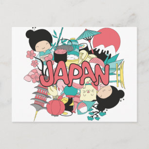 Wellcoda Japan Culture Asia Parade Life Postkarte
