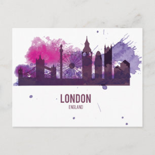 Wellcoda London Hauptstadt City England Postkarte